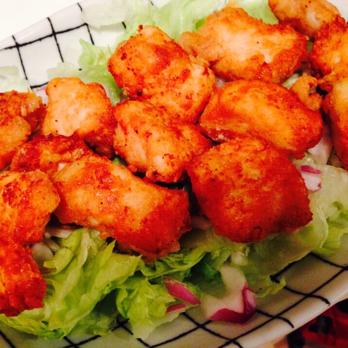 鶏胸肉でヘルシー唐揚げ レシピ 作り方 By やえまる 楽天レシピ